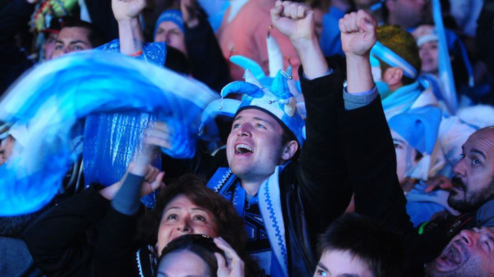 Los argentinos: todo por estar ahí