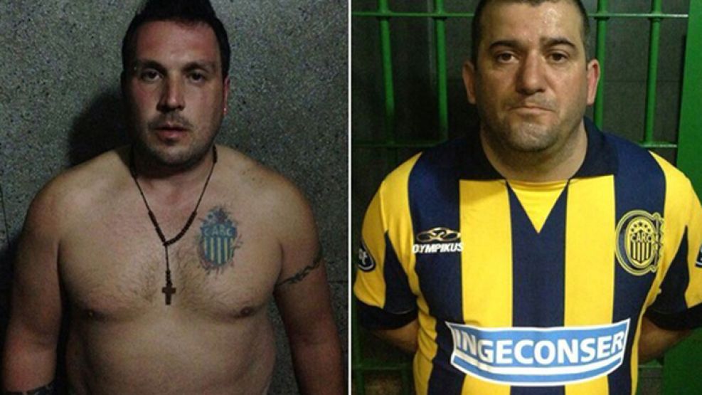 Presos. Los rosarinos Emiliano Ríos Duda (36) y José Alberto Criscenti (42) seguirán detenidos. 