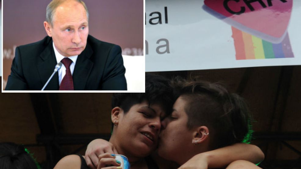 Después de escrachar a Putin por sus políticas anti-gay, la comunidad homosexual prepara un "casamiento ruso".