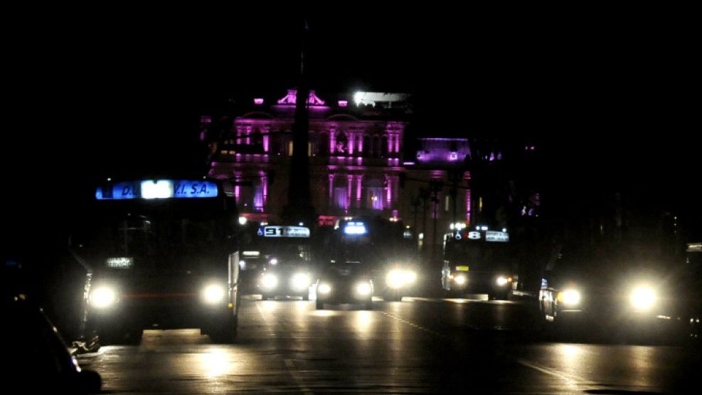 Apagón en Plaza de Mayo dejó sin luz hasta la Casa Rosada