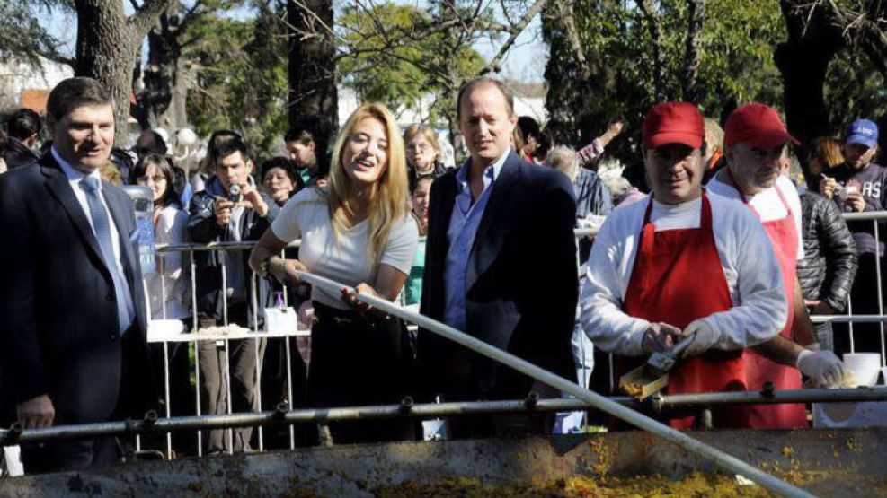 La pareja se mostró por primera vez en una visita de tenor político  en el 149° aniversario de Lincoln. 