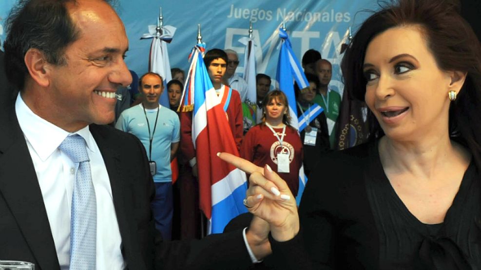 Cristina se mostrará acompañada por Scioli