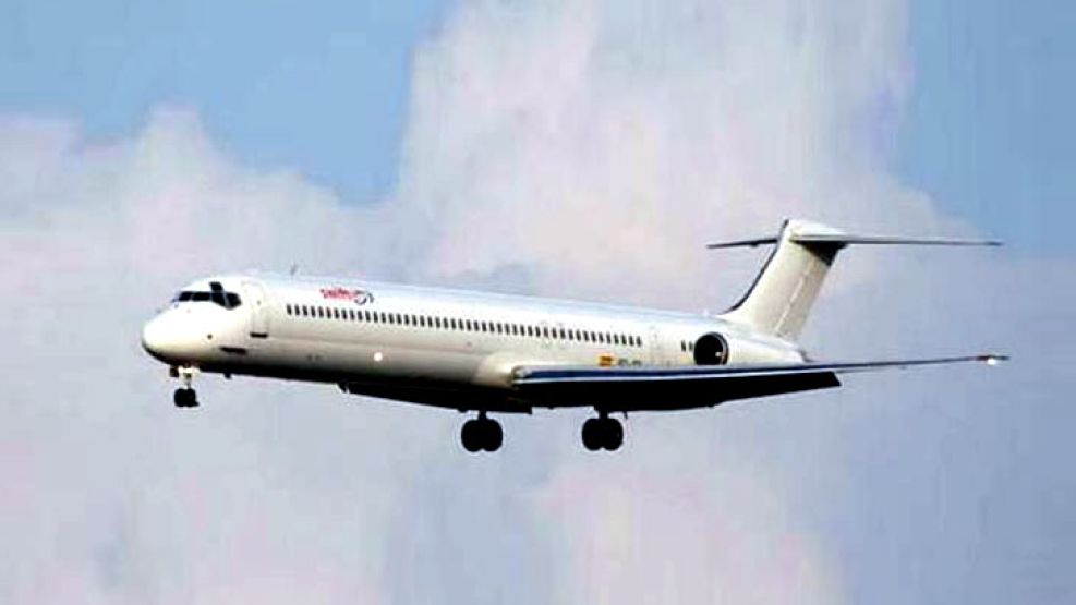 El DAH5017, de la compañía Swirf Air, operado por Air Algerie.