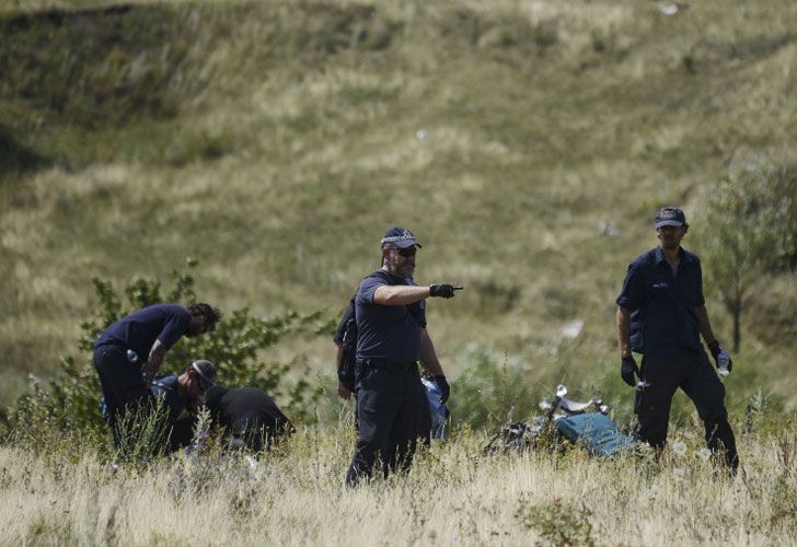 Los inspectores no pudieron finalizar el rastrillaje debido a que escucharon disparos de artillería a una distancia de unos dos kilómetros. 