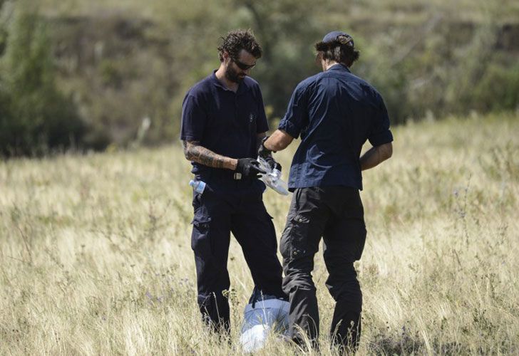 Los inspectores no pudieron finalizar el rastrillaje debido a que escucharon disparos de artillería a una distancia de unos dos kilómetros. 