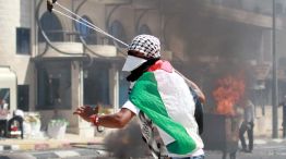 Resistencia. La población palestina de Cisjordania choca diariamente con las tropas israelíes.