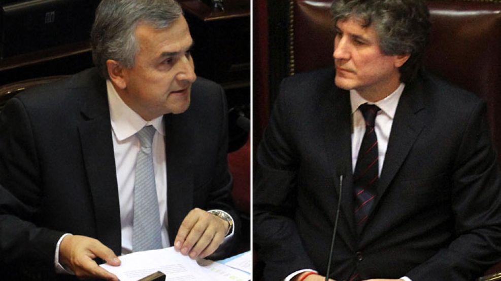 Morales y Boudou. Un nuevo cruce en la Cámara.