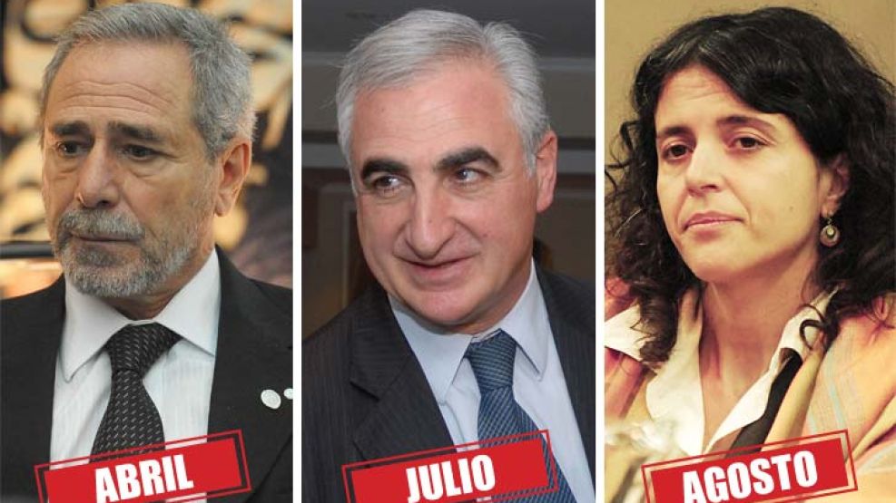 Ricardo Jaime. Fue procesado por enriquecimiento ilícito. José Granero. Imputado en la causa por tráfico de efedrina. Romina PicolottI. Denunciada por los gastos.