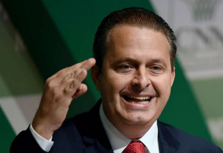 El candidato presidencial Eduardo Campos, fallecido en un accidente. 