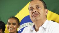 Marina Silva junto a Eduardo Campos, fallecido hoy. La ambientalista podría complicar la carrera presidencial de Rousseff.