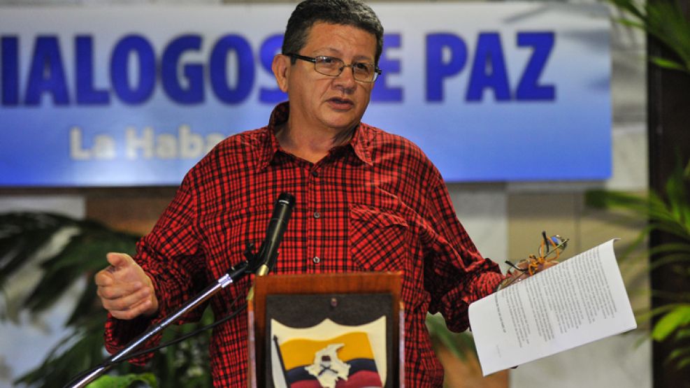 Negociador. Pablo Catatumbo, integrante del grupo armado.
