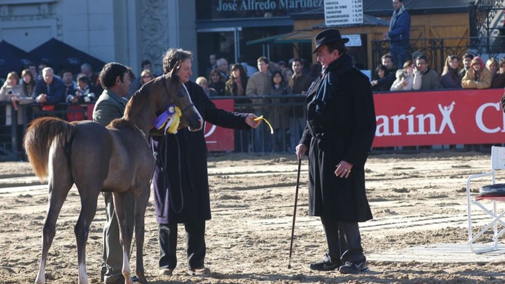 Federico Zichy Thyssen en la Rural. 