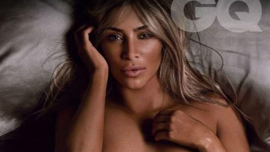 El Desnudo De Kim Kardashian Para GQ Exitoina