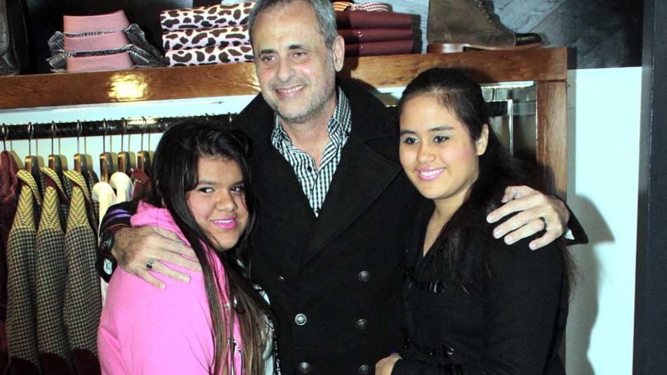 Jorge, Morena y Rocio Rial