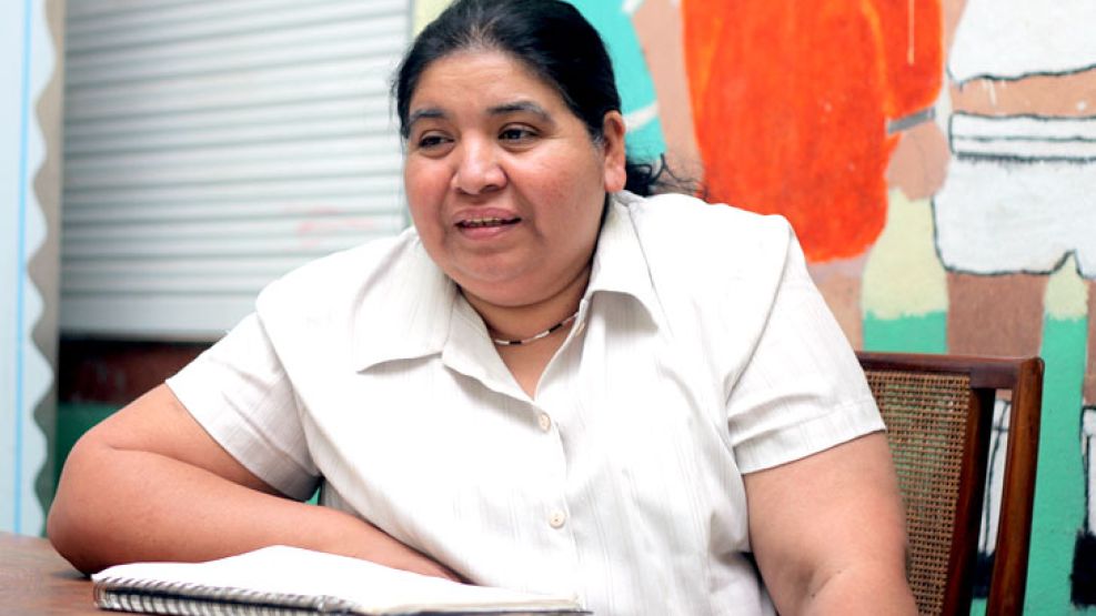 Margarita Barrientos, responsable del comedor "Los Piletones".