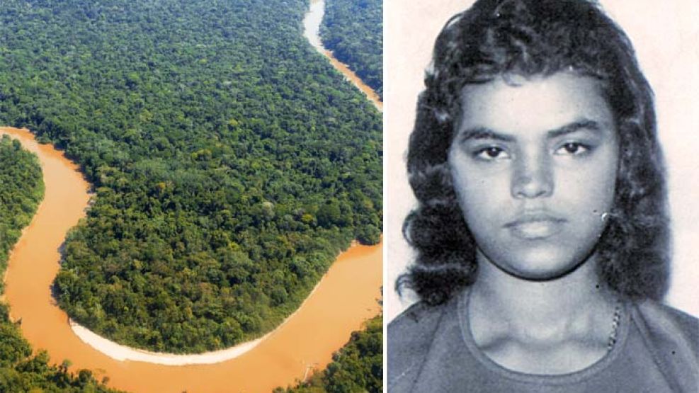 Hija de la floresta. Se crió en un seringal en plena Amazonia. A los catorce años (foto), ya trabajaba como doméstica. Y también fue seringueira, una ocupación habitual en la región.