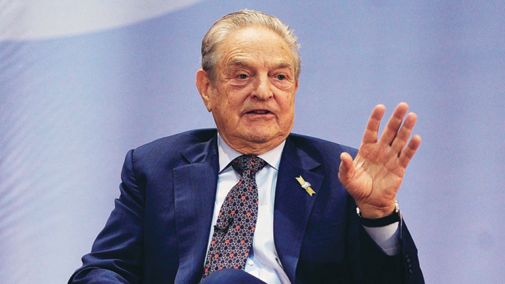 GESTO. Soros, un “lobo de Wall Street” que apuesta por el país.