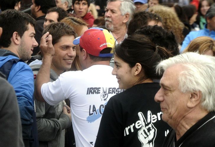 Kicillof fue uno de los más requeridos por el público. 