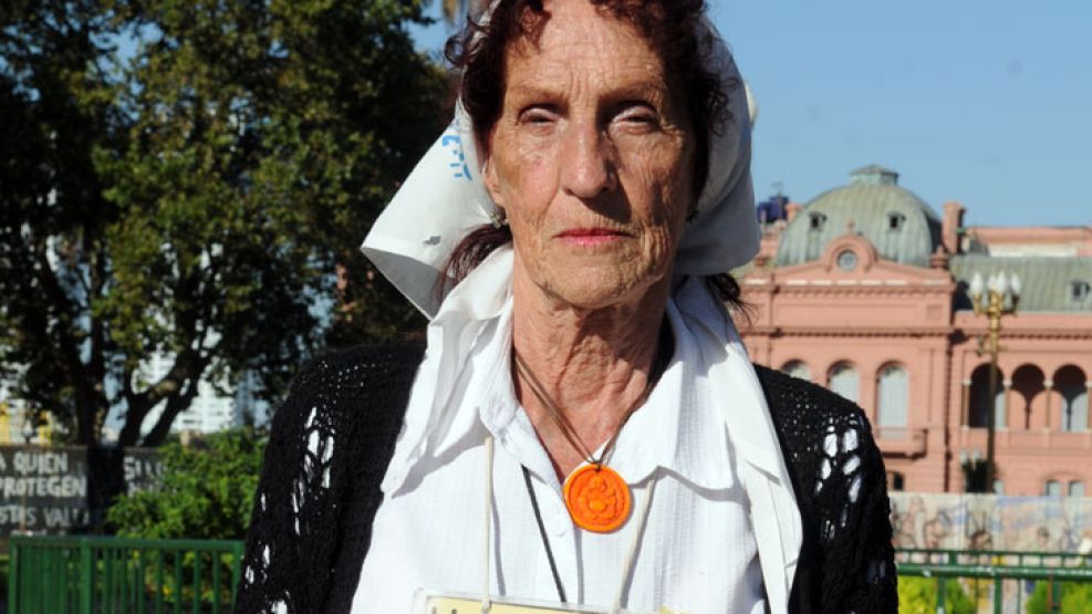Elia Espen es Madre de Plaza de Mayo Línea Fundadora y critica a Sergio Berni.