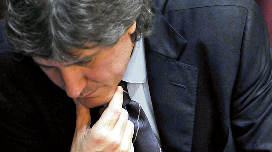Amado Boudou en Tribunales.