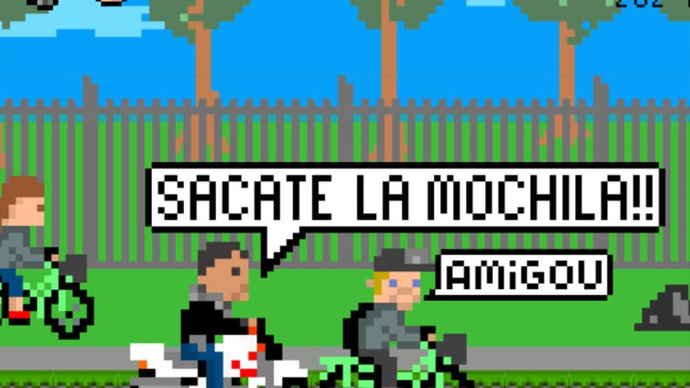 Ami-Go!, el videojuego online del motochorro.