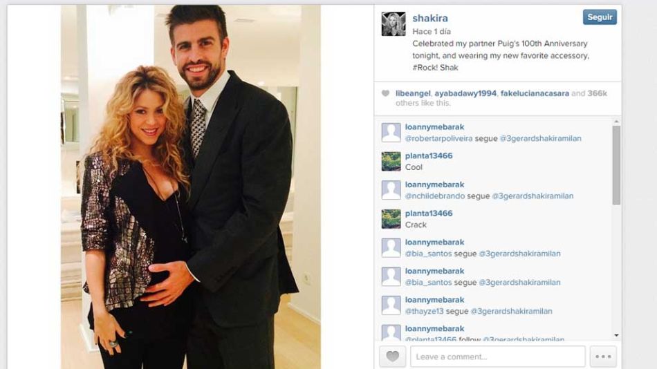 Shakira embarazada