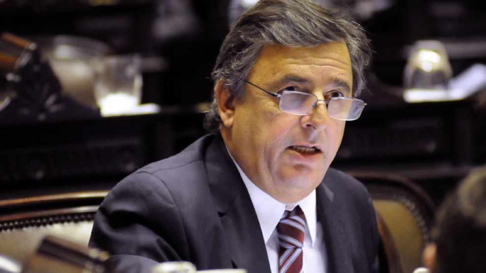 El presidente del bloque de diputados de la UCR, Mario Negri.
