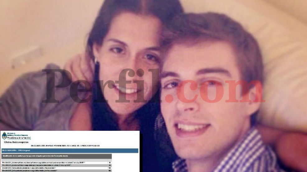 Ordóñez y su novia, en Ecuador. La pareja celebraba su amor a través de la red social Instagram.
