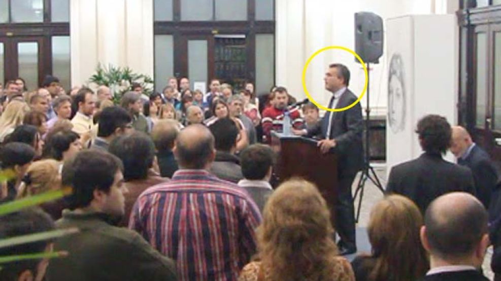 Discurso. Vanoli intentó ayer sin éxito que la asamblea levantara la medida de fuerza.