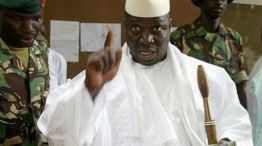 Yahya Jammeh. Su autoritarismo le hizo ganar la hostilidad de los países occidentales.