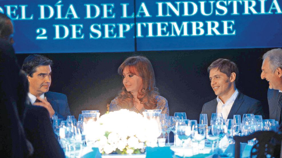 EL PRIMERO. CFK resaltó el plan Fondear el Día de la Industria.
