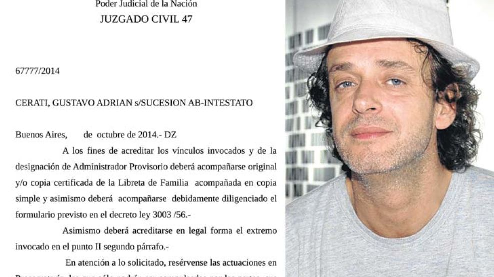 Documento. PERFIL accedió a una foja del expediente.