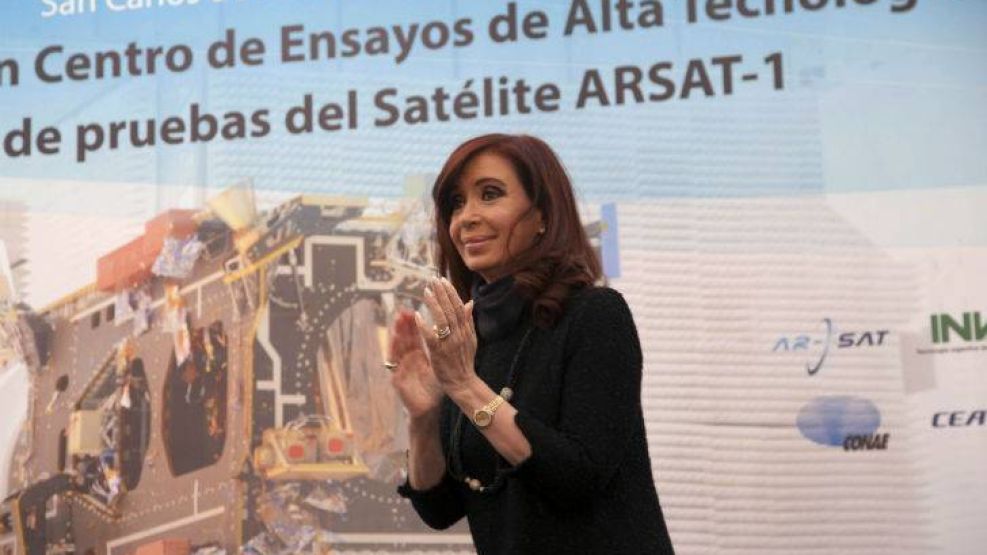 La presidenta Cristina Fernández de Kirchner.