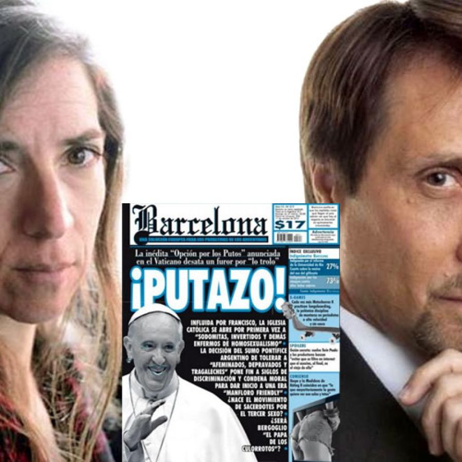 Feinmann Enfurecio Con La Revista Barcelona Por La Tapa Del Papa Putazo Perfil