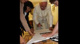 Familiares de las víctimas de la tragedia de Once se reunieron hoy con el Papa Francisco.