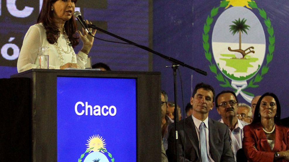 Cristina Fernández de Kirchner inauguró un Centro Biotecnológico Agroforestal en Chaco