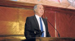 Galardon. El presidente de la Corte recibió el premio a la Libertad de Expresión Nacional.
