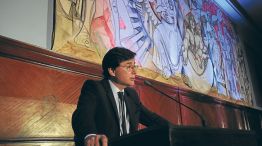 Reconocimiento. Fontevecchia, presidente y CEO de Editorial Perfil, destacó la labor de Barbosa.