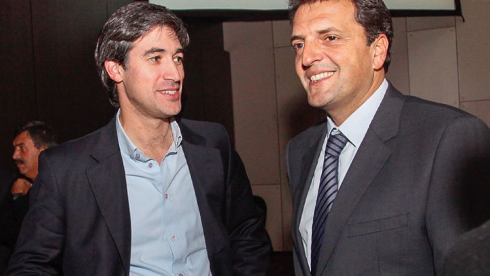 Pérez junto a Massa. Va por la intendencia de Vicente López.
