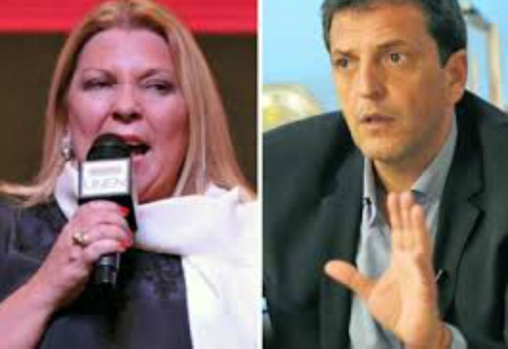  El tigrense le devolvió gentilezas a Carrió con una mojada de oreja política.