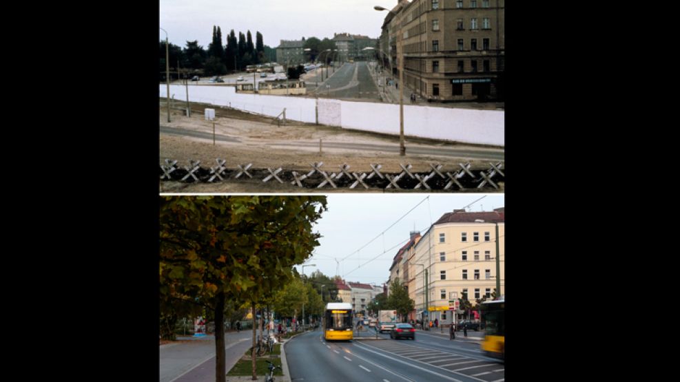 Ayer y hoy. La caída del Muro de Berlín revolucionó el paisaje urbano de la ciudad. Aún hoy, los edificios grises, compactos y de estilo soviético de la zona este de la capital contrastan con la arqui