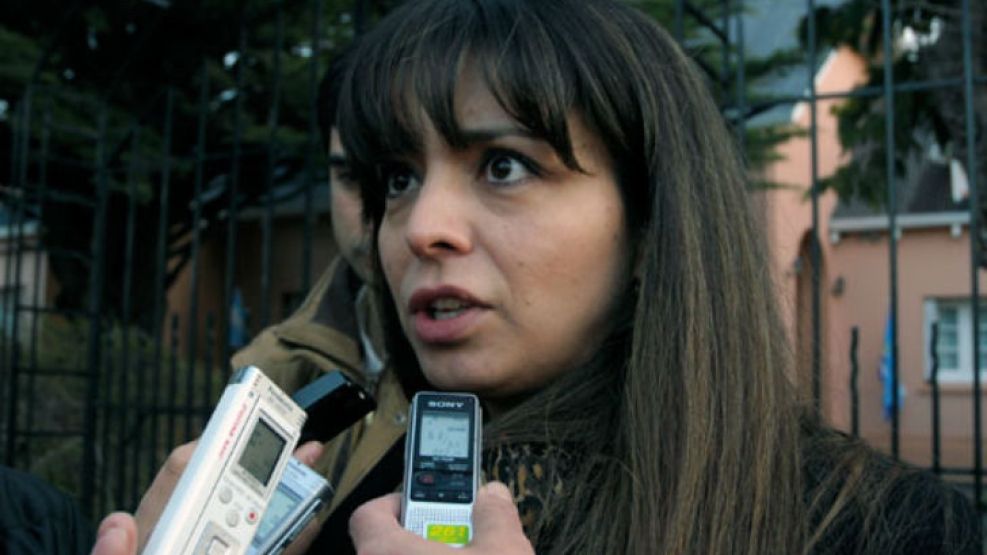 La titular de la Coalición Cívica de Santa Cruz, Mariana Zuvic.