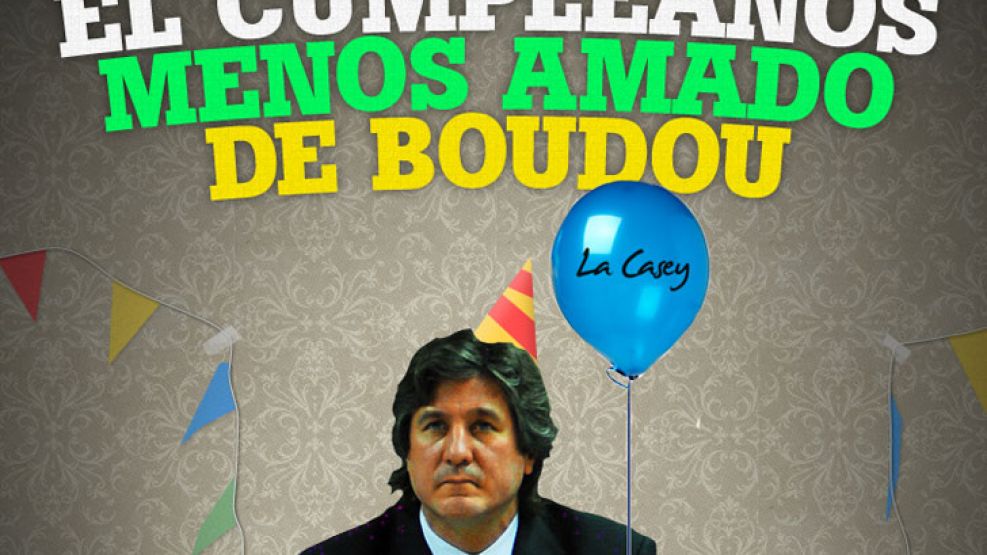 El cumpleaños menos Amado de Boudou.