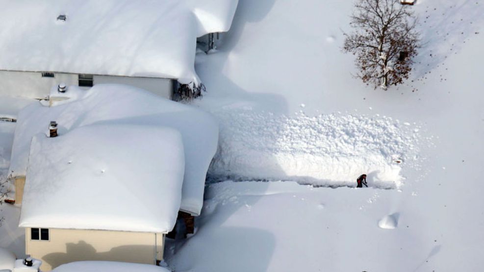 La cantidad de nieve caída equivale a la acumulada "en años", según un funcionario estadounidense.