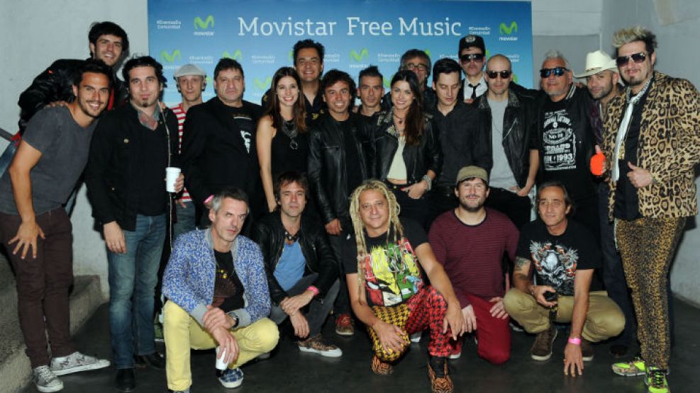 Más de 5 mil personas asistieron al “Movistar Free Music” en la ciudad de Córdoba, con shows exclusivos de Los Auténticos Decadentes, Kinky y Rayo Láser.