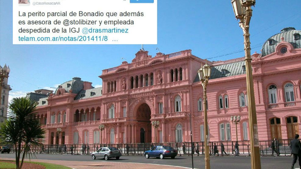 Silvina Martínez desmintió la información que echó a circular @CasaRosadaAR