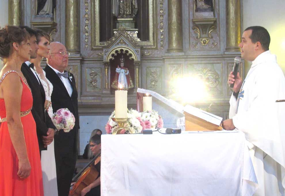Exitoina  Cecilia Bonelli y Darío Cvitanich se casaron