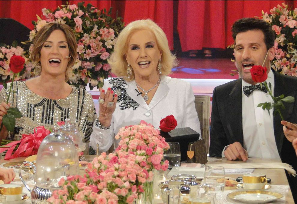 Paula Chaves-Mirtha Legrand-Jose Maria Listorti