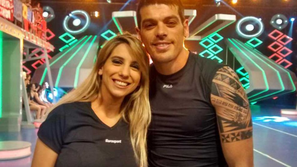 Cinthia Fernandez y Cristian U en Combate