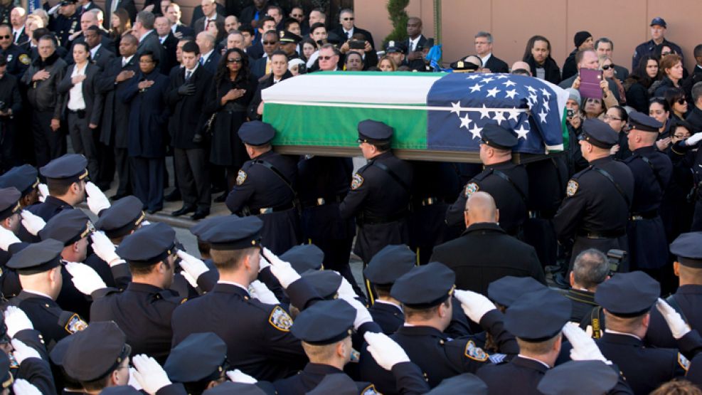 US-FUNERAL-HELD-FOR-ONE-OF-TWO-NYPD-OFFICERS-KILLED-IN-BROOKLYN